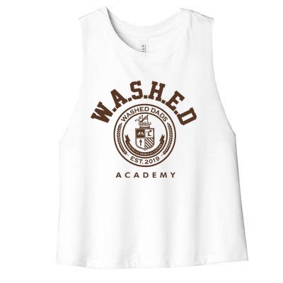 Derrick White Weating Washed Dads Est 2019 Academy Women's Racerback Cropped Tank