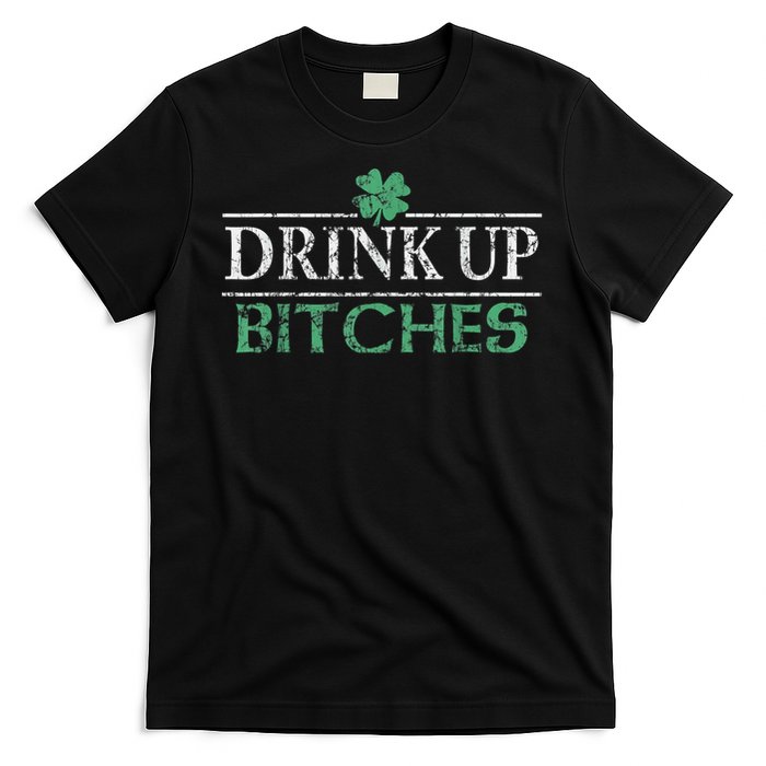 Drinks Well With Others St. Patrick's Day Drunk Beer Funny T-Shirt