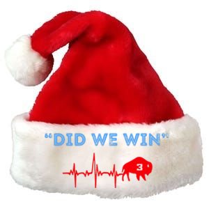 Did We Win Pray For Damar 3 Premium Christmas Santa Hat