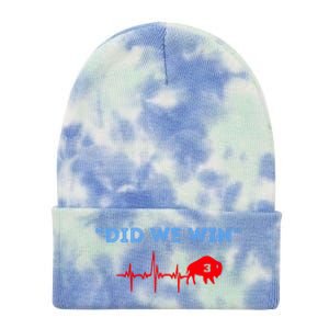 Did We Win Pray For Damar 3 Tie Dye 12in Knit Beanie