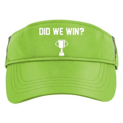 Did We Win? Adult Drive Performance Visor