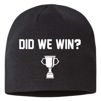 Did We Win? Sustainable Beanie