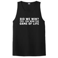 Did We Win? Yes, You Won The Game Of Life PosiCharge Competitor Tank