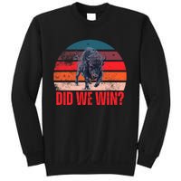 DID WE WIN Vintage Sweatshirt