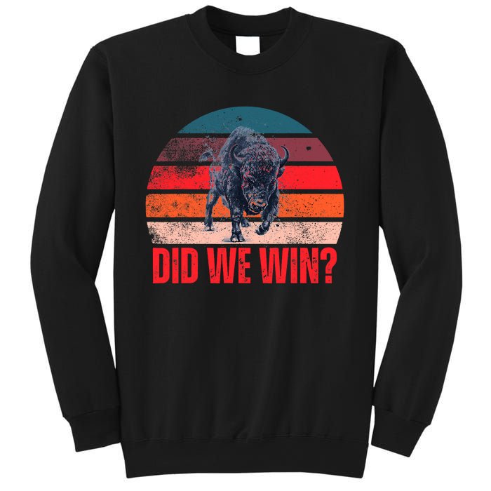 DID WE WIN Vintage Sweatshirt