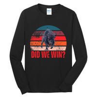 DID WE WIN Vintage Tall Long Sleeve T-Shirt