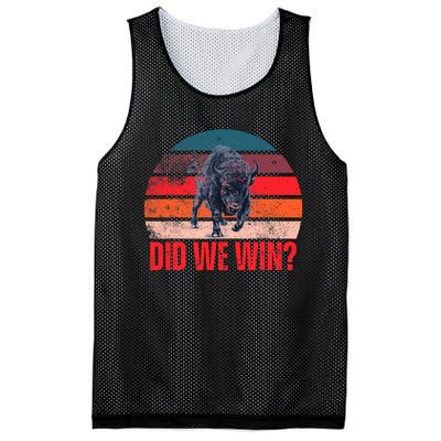 DID WE WIN Vintage Mesh Reversible Basketball Jersey Tank