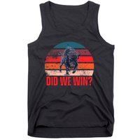 DID WE WIN Vintage Tank Top