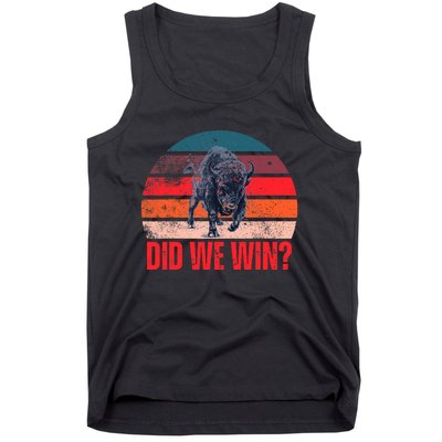 DID WE WIN Vintage Tank Top