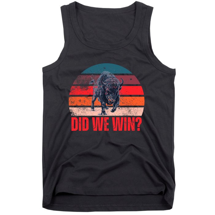 DID WE WIN Vintage Tank Top