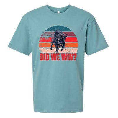 DID WE WIN Vintage Sueded Cloud Jersey T-Shirt