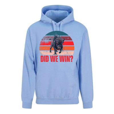 DID WE WIN Vintage Unisex Surf Hoodie