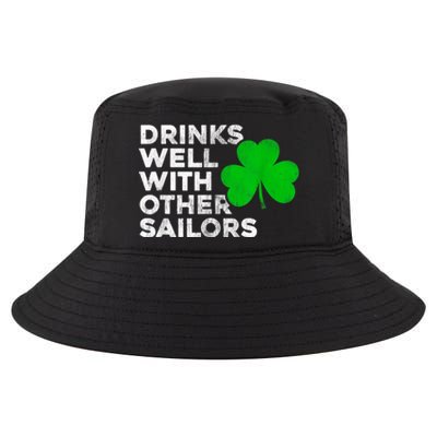 Drinks Well With Other Sailors Cool Comfort Performance Bucket Hat