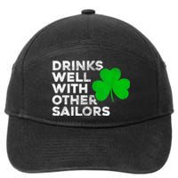 Drinks Well With Other Sailors 7-Panel Snapback Hat