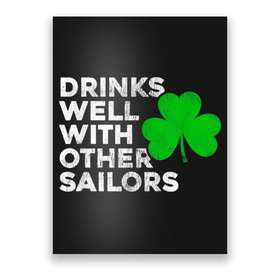 Drinks Well With Other Sailors Poster