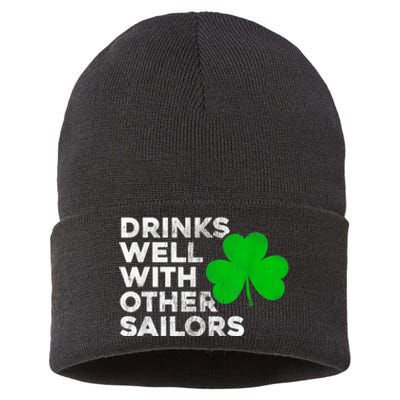 Drinks Well With Other Sailors Sustainable Knit Beanie