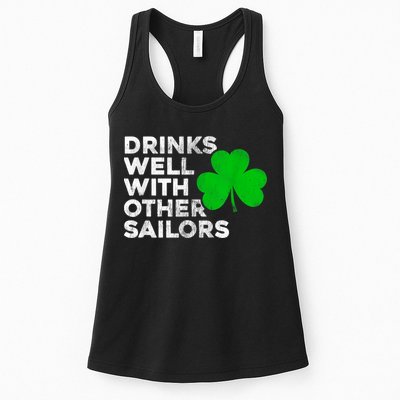 Drinks Well With Other Sailors Womens Tank Top