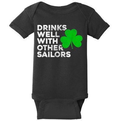 Drinks Well With Other Sailors Baby Bodysuit