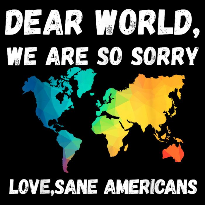 Dear World We're So Sorry Sustainable Bucket Hat