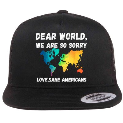 Dear World We're So Sorry Flatbill Hat