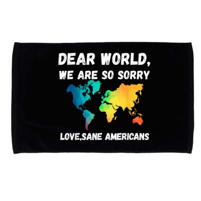 Dear World We're So Sorry Microfiber Hand Towel