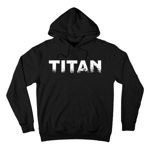 Dennard Wilson Wearing Titan Hoodie