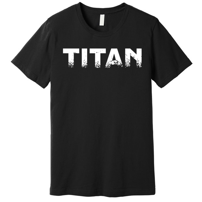 Dennard Wilson Wearing Titan Premium T-Shirt