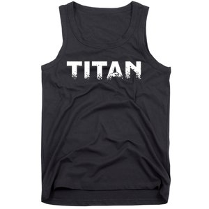 Dennard Wilson Wearing Titan Tank Top