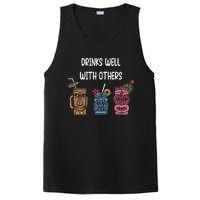 Drinks Well With Others Women Gift Funny Tiki PosiCharge Competitor Tank