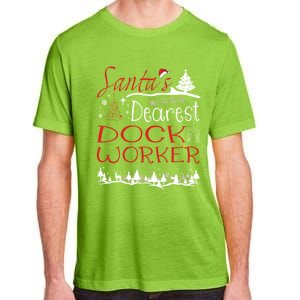 Dock Worker Xmas Job Funny Christmas Gift Adult ChromaSoft Performance T-Shirt