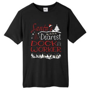 Dock Worker Xmas Job Funny Christmas Gift Tall Fusion ChromaSoft Performance T-Shirt