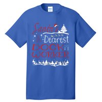 Dock Worker Xmas Job Funny Christmas Gift Tall T-Shirt