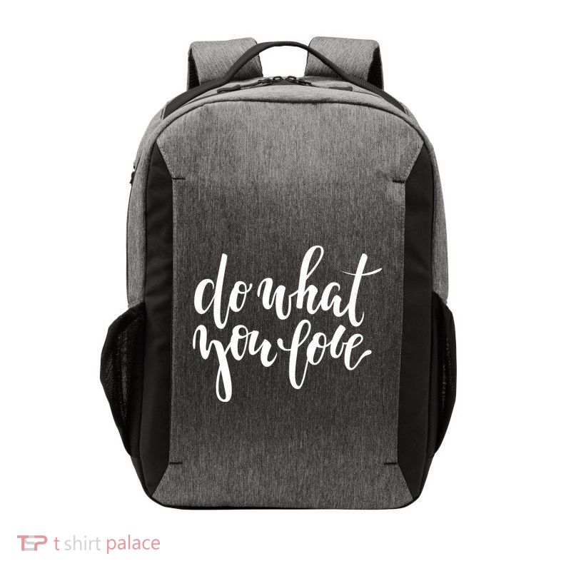 Do What You Love Positive Quote Vector Backpack