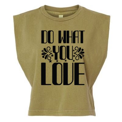 Do What You Love Garment-Dyed Women's Muscle Tee