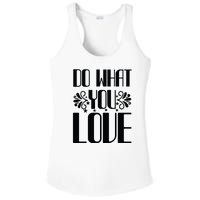 Do What You Love Ladies PosiCharge Competitor Racerback Tank