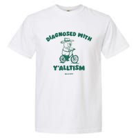 Diagnosed With YAlltism Silly City Garment-Dyed Heavyweight T-Shirt