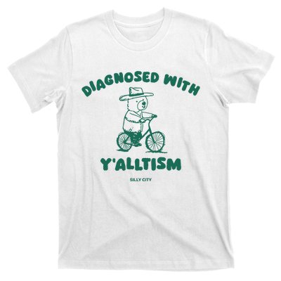 Diagnosed With YAlltism Silly City T-Shirt