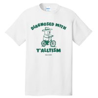 Diagnosed With YAlltism Silly City Tall T-Shirt