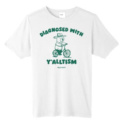 Diagnosed With YAlltism Silly City Tall Fusion ChromaSoft Performance T-Shirt