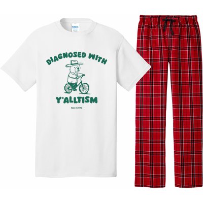 Diagnosed With YAlltism Silly City Pajama Set