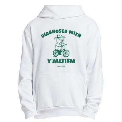 Diagnosed With YAlltism Silly City Urban Pullover Hoodie