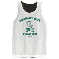 Diagnosed With YAlltism Silly City Mesh Reversible Basketball Jersey Tank