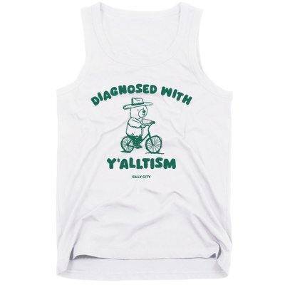 Diagnosed With YAlltism Silly City Tank Top