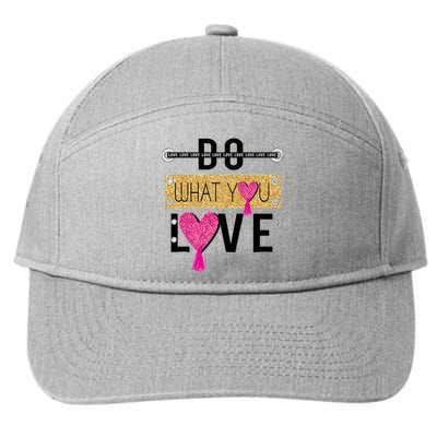 Do What You Love 7-Panel Snapback Hat