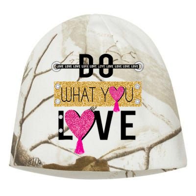 Do What You Love Kati - Camo Knit Beanie