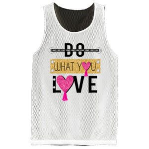 Do What You Love Mesh Reversible Basketball Jersey Tank