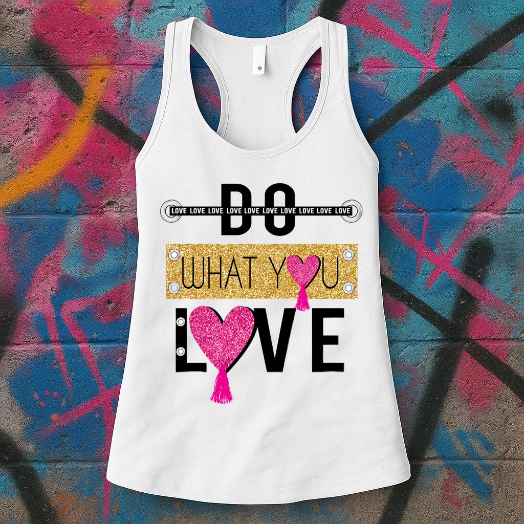 Do What You Love Womens Tank Top