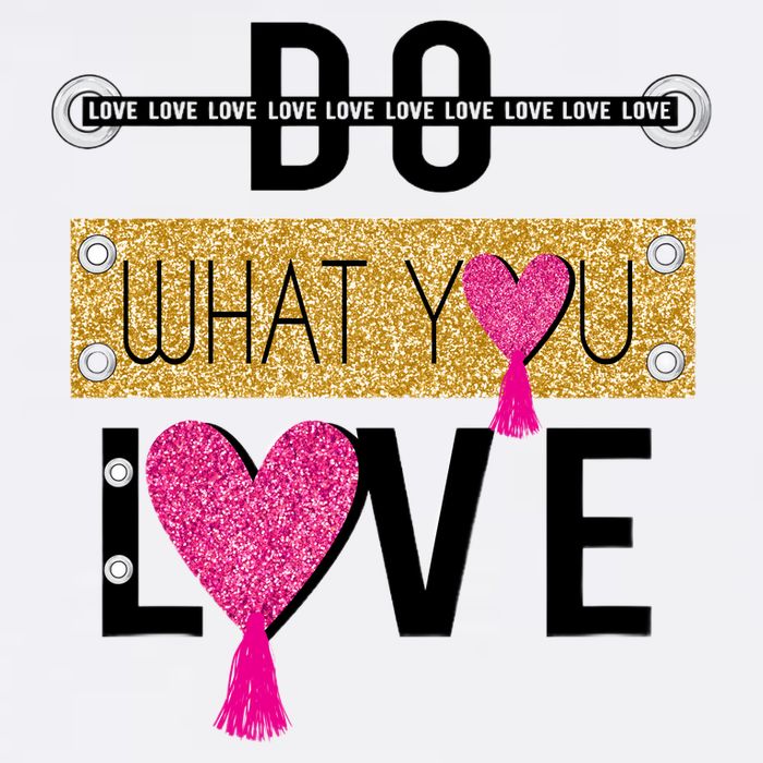 Do What You Love Women's V-Neck T-Shirt