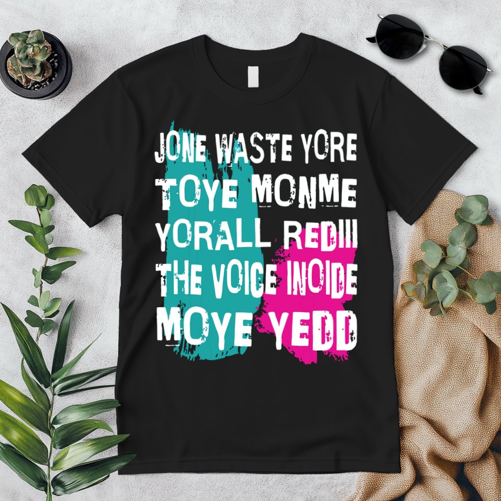 DonT Waste Your Time On Me YouRe Already The Voice Inside Premium T-Shirt
