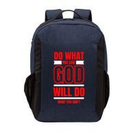 DO WHAT YOU CAN GOD WILL DO WHAT YOU CAN'T BLK Vector Backpack